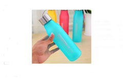 Portable Frosted Shatterproof Sport Reusabl Bottle