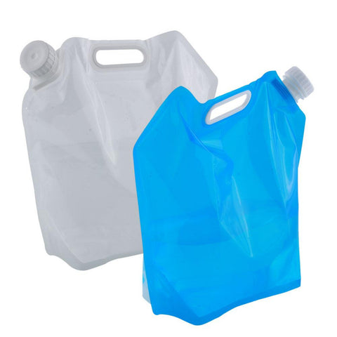 5L Flexible Collapsible Foldable Reusable Water Bag