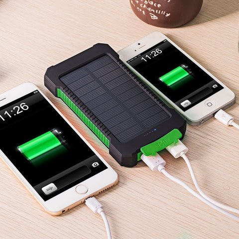 Dual USB Travel Solar Charger PowerBank