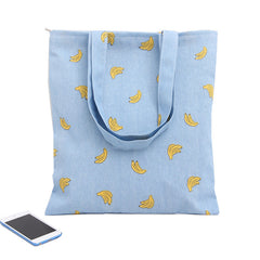 Women Fruit Canvas Shoulder Hand Cloth Bag