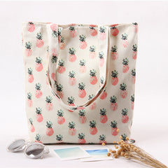 Women Fruit Canvas Shoulder Hand Cloth Bag