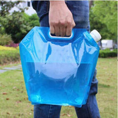 5L Flexible Collapsible Foldable Reusable Water Bag