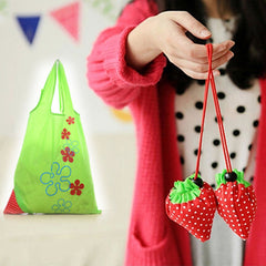 Handbag Strawberry Foldable Shopping Bags