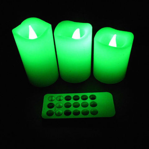 Wireless Remote Control Electric Color Changed Candle