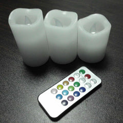 Wireless Remote Control Electric Color Changed Candle