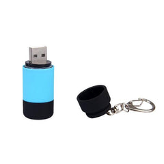 USB Rechargeable LED Torch Lamp Flashlight