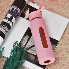 Eco-friendly Reusable Bottle With Lid Portable Drinkware