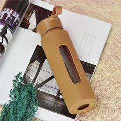 Eco-friendly Reusable Bottle With Lid Portable Drinkware