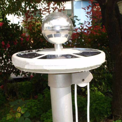 EL Products Solar Powered Flagpole Light