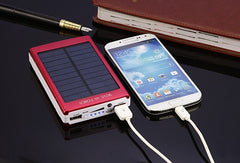 Solar Mobile Power Bank External Backup