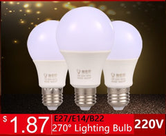 LED Smart Rechargeable E27 Emergency Light Bulb