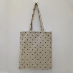 Reusable Linen Floral Cloth Shopping Bags