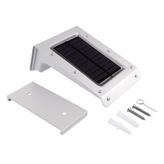 Solar Powered Wall Night Light LED Motion Sensor