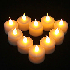 12Pcs Led Flameless Tealight Electric Candles